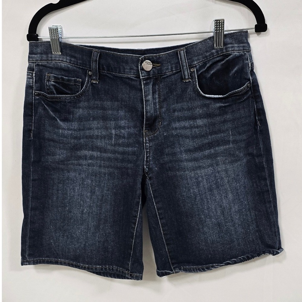 DKNY Jeans women 4 Bleecker borfriend barmuda jeans denim shorts grunge street